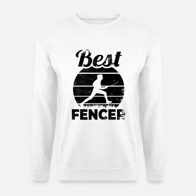 Bester Fechter - Unisex Pullover - Weiß