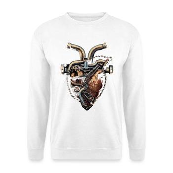 Mechanic Heart - Unisex Sweatshirt - white - Front