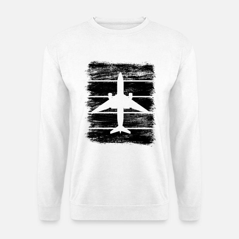 Flugzeuge - Unisex Pullover - Weiß