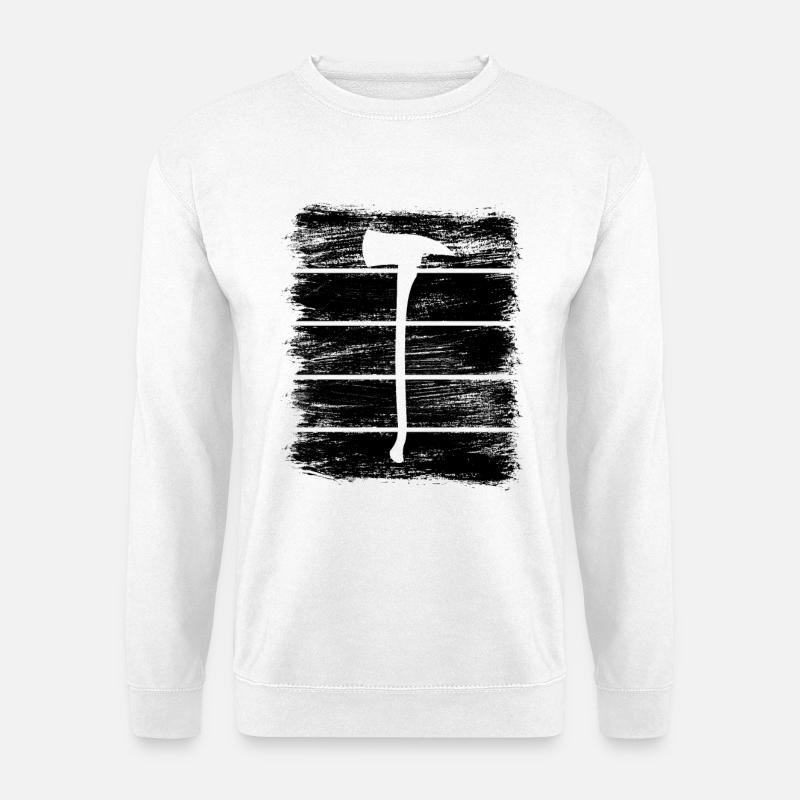 Fireman's Axe - Unisex Sweatshirt - white