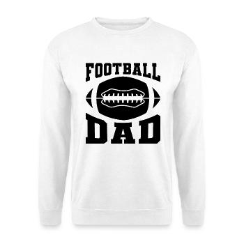 American Football Dad - Unisex Sweatshirt - white - Front