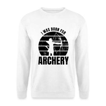 Archer Proverb - Unisex Sweatshirt - white - Front