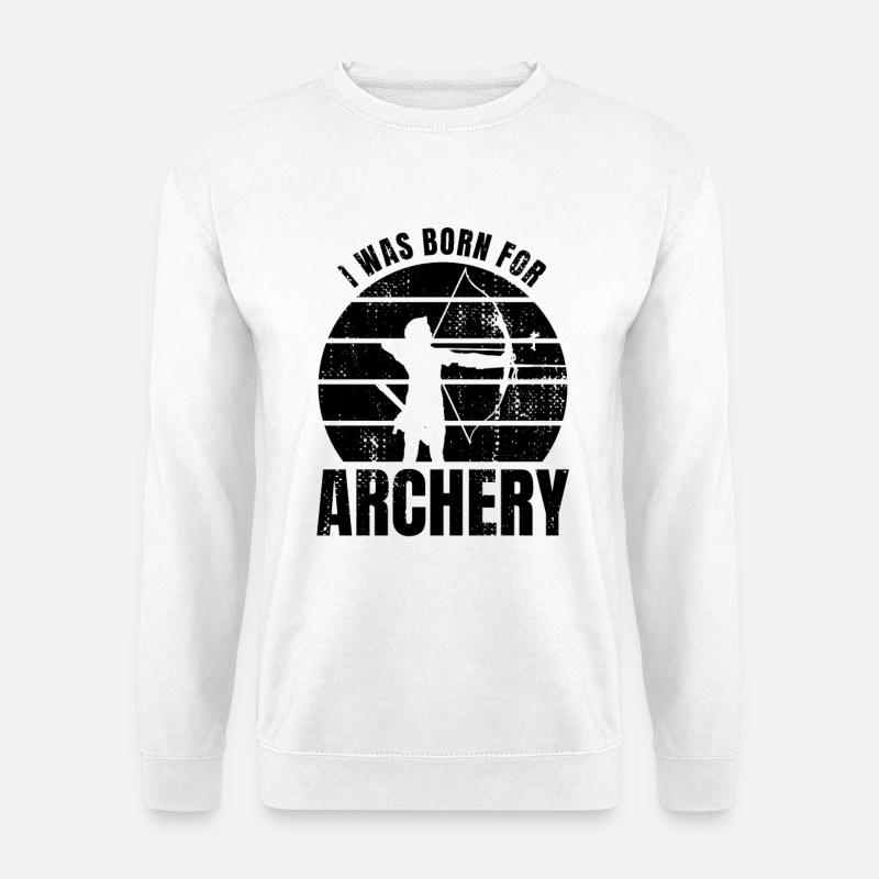 Archer Proverb - Unisex Sweatshirt - white