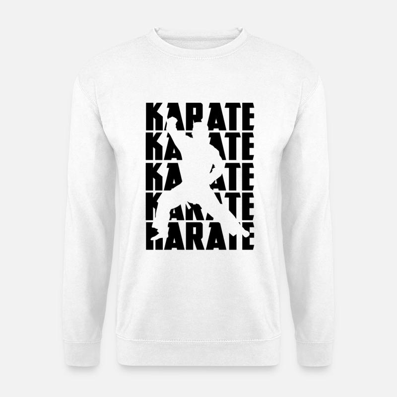 Karate - Unisex Pullover - Weiß