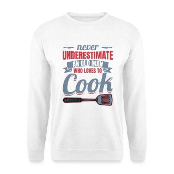 Chef Grandpa - Unisex Sweatshirt - white - Front