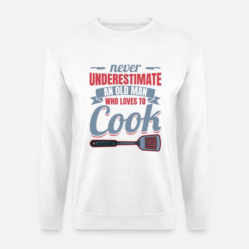 Koch Opa - Unisex Pullover - Weiß