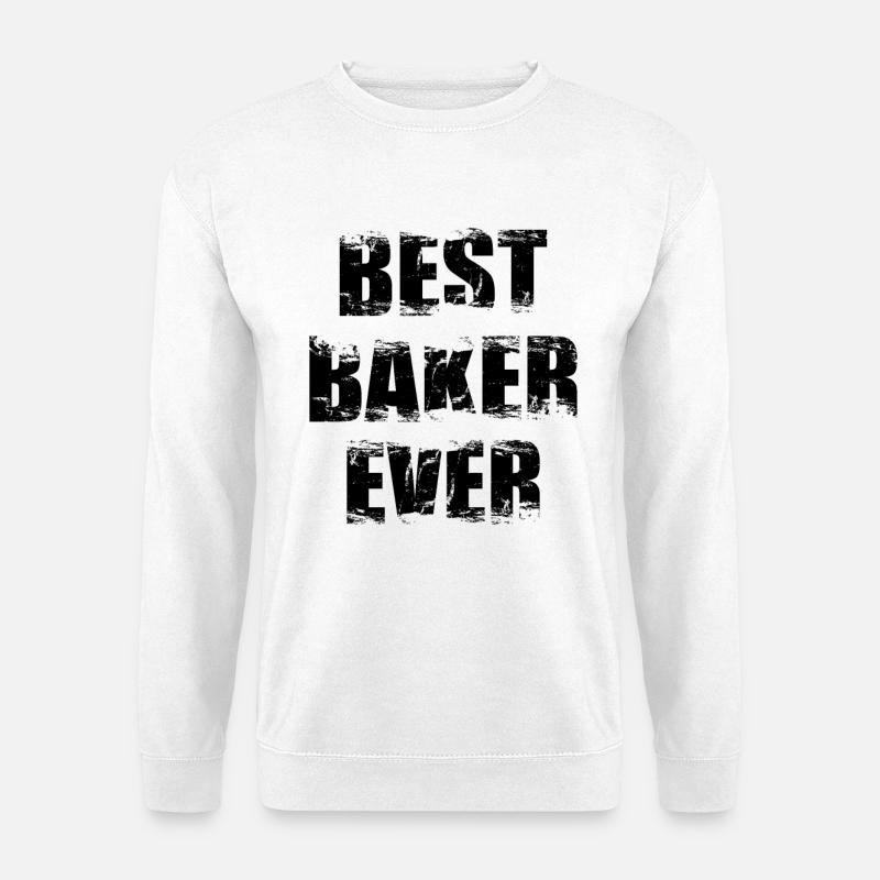 Bäcker - Unisex Pullover - Weiß