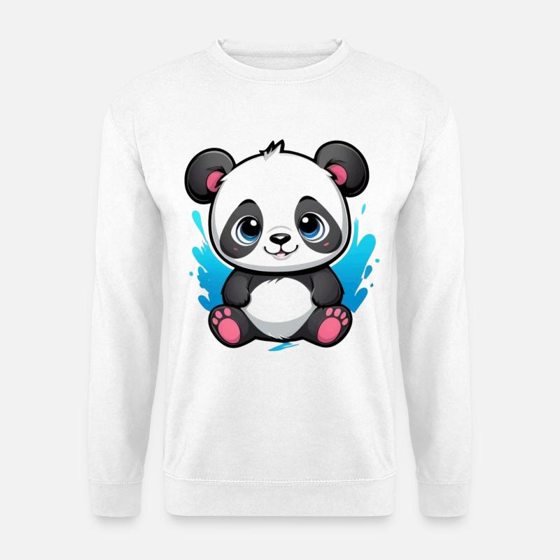 Panda Bear - Unisex Sweatshirt - white