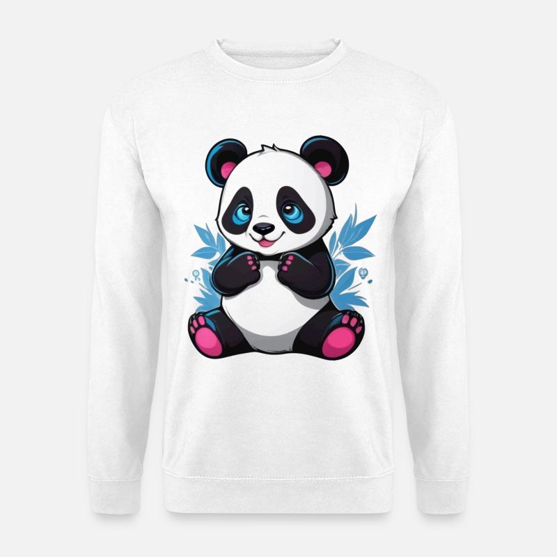 Panda - Unisex Sweatshirt - white
