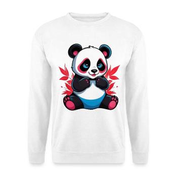 Panda Bear - Unisex Sweatshirt - white - Front