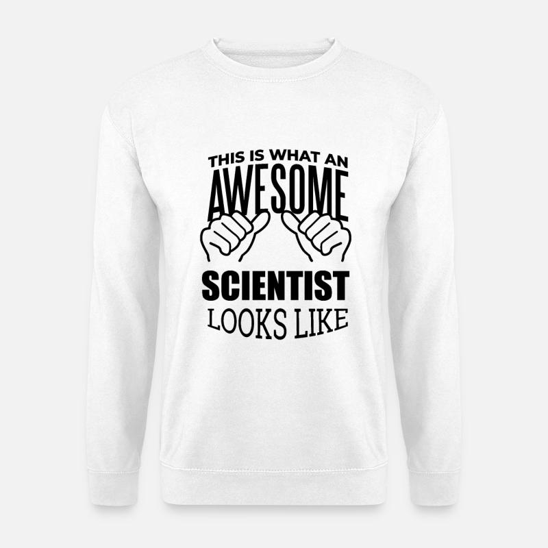 Wissenschaftler - Unisex Pullover - Weiß
