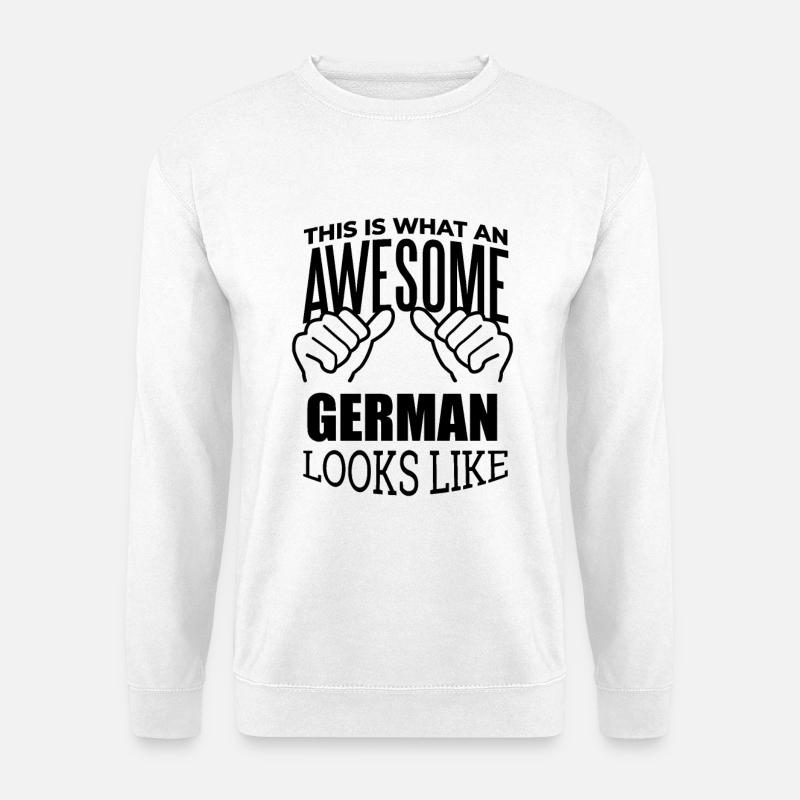 Deutschland - Unisex Pullover - Weiß