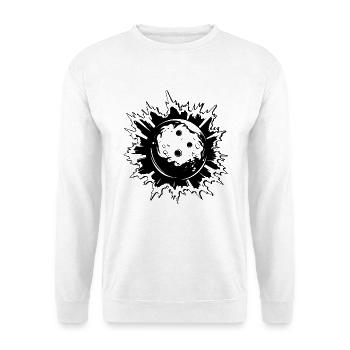 Bowling - Sweat-shirt Unisexe - blanc - Devant