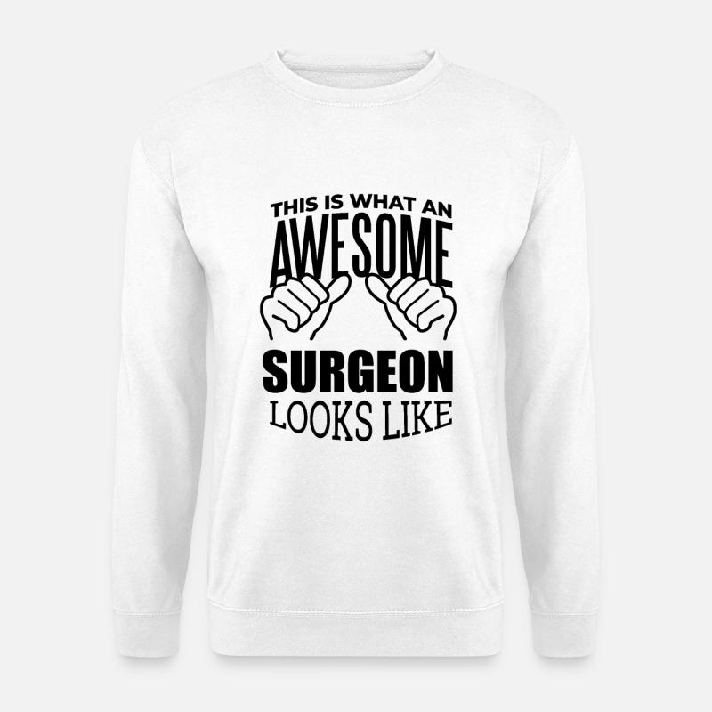 Chirurg - Unisex Pullover - Weiß