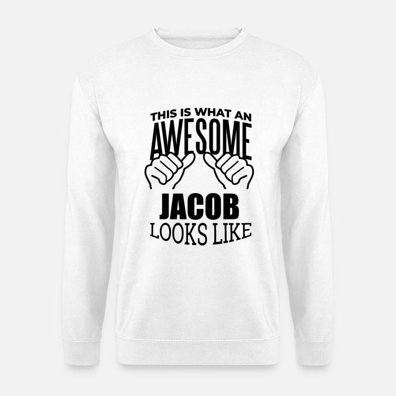 Jacob - Unisex Pullover - Weiß