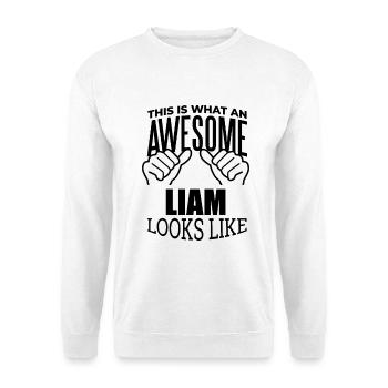 Liam - Unisex Sweatshirt - white - Front