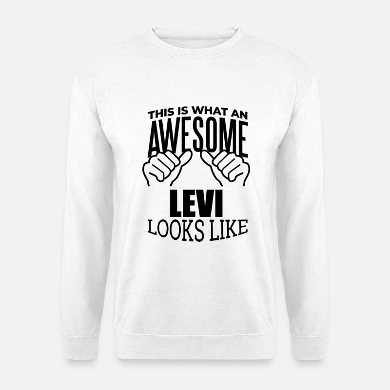 Levi - Unisex Sweatshirt - white