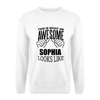 Sophia - Unisex Sweatshirt - white - Front