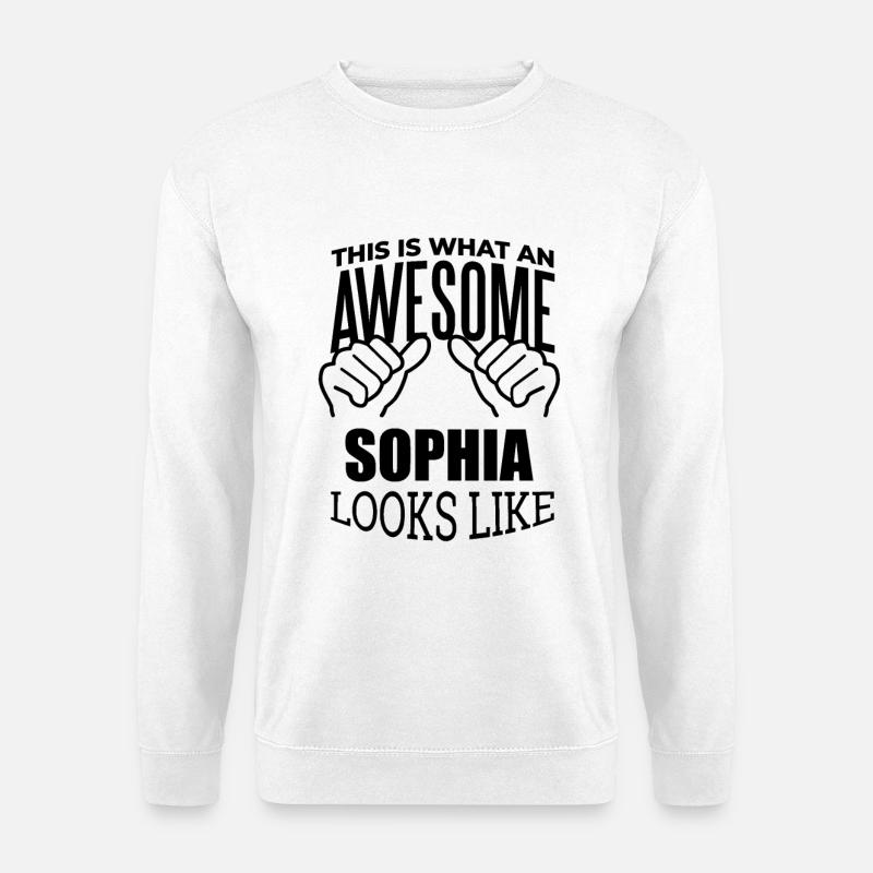 Sophia - Unisex Pullover - Weiß