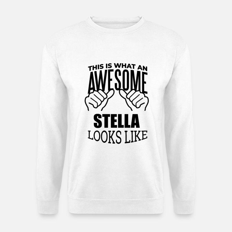 Stella - Unisex Pullover - Weiß