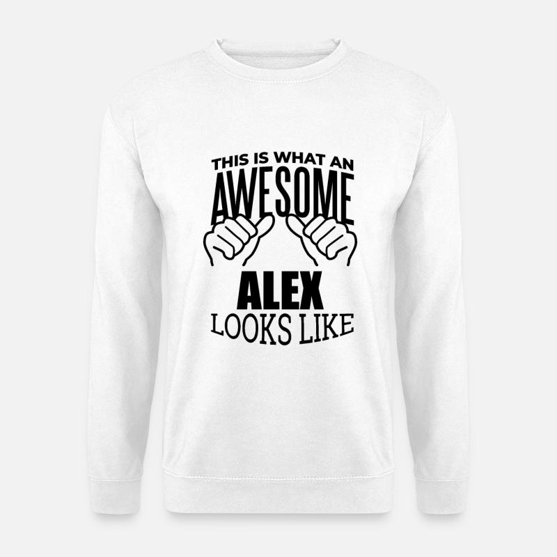 Alex - Unisex Pullover - Weiß