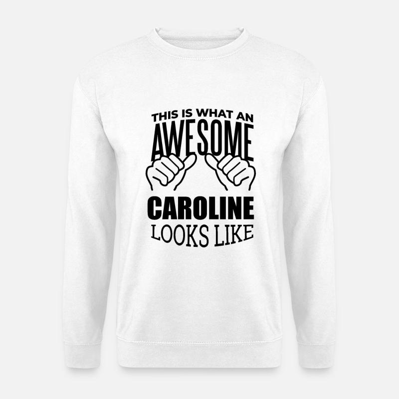Caroline - Unisex Pullover - Weiß