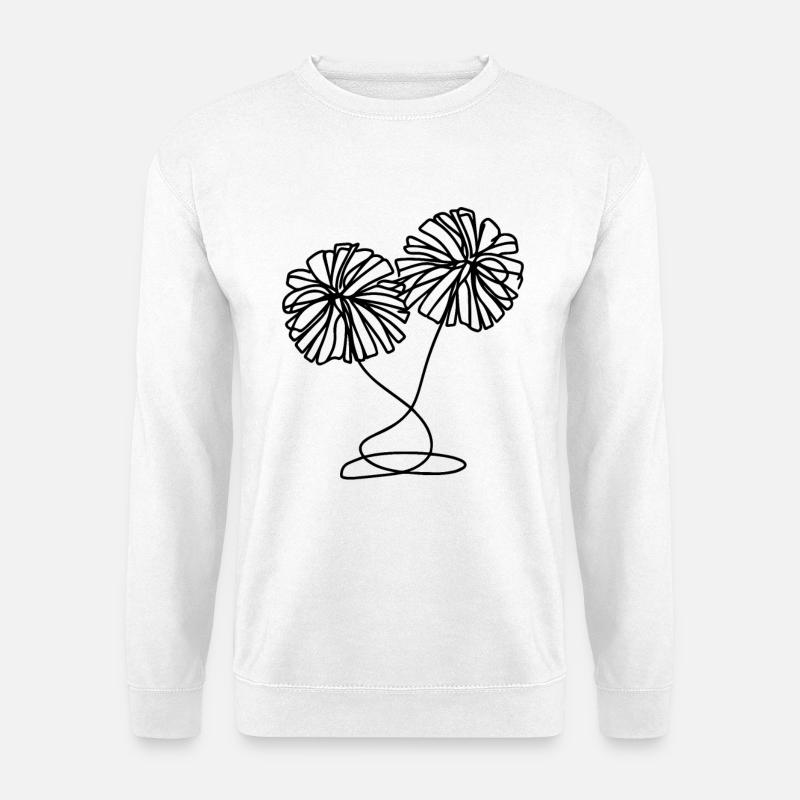 Cheerleader Pompons - Unisex Pullover - Weiß