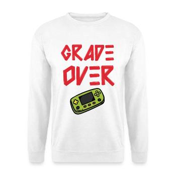 Game Over: Abschluss gewonnen! - Unisex Pullover - Weiß - Vorne