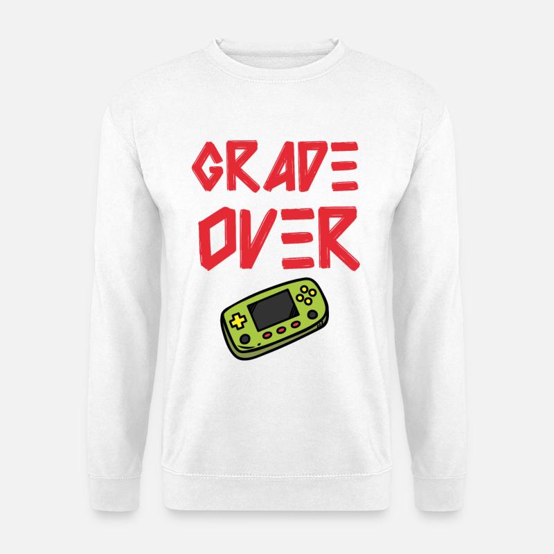 Game Over: Conclusion won! - Unisex Sweatshirt - white