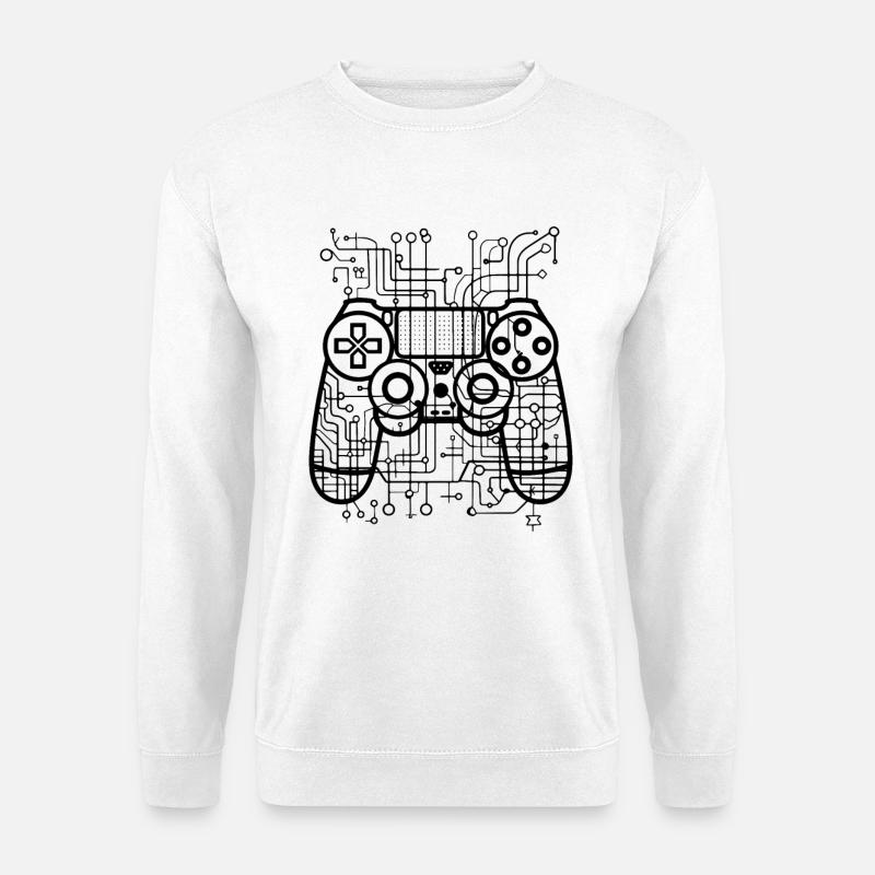 Game Controllers - Unisex Sweatshirt - white
