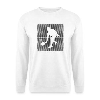 Jeu de balles de pickleball Joueur de pickleball - Sweat-shirt Unisexe - blanc - Devant