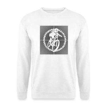 MTB Mountainbiker BMX-BIKE MTB Bike - Unisex Sweatshirt - white - Front