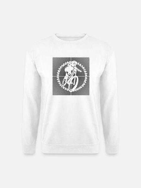 VTT VTT VTT BMX-BIKE VTT - Sweat-shirt Unisexe - blanc