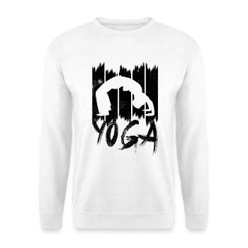 Yoga - Unisex Sweatshirt - white - Front