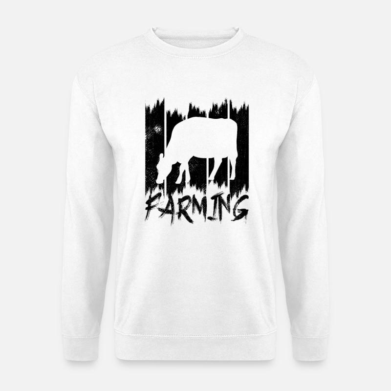 Élevage - Sweat-shirt Unisexe - blanc