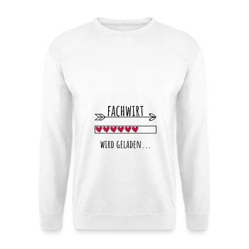 Fachwirt Ausbildung Personalisierter Beruf Mädchen - Unisex Pullover - Weiß - Vorne