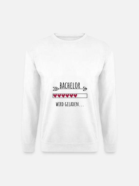 Bachelor Ausbildung Personalisierter Beruf Mädchen - Unisex Pullover - Weiß