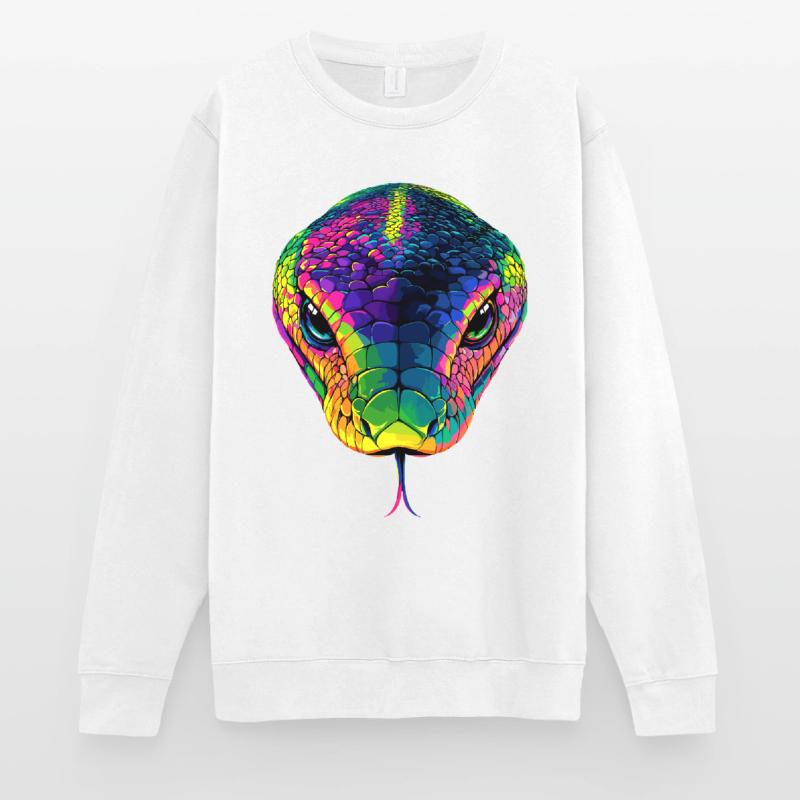 Snake Python Cobra Mamba Rattlesnake Snake Unisex Sweatshirt