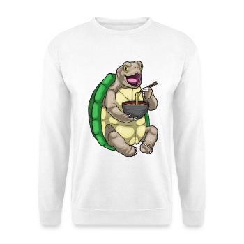Cuisinière Tortue Cuisinière Cuisinière Cuisinière - Sweat-shirt Unisexe - blanc - Devant