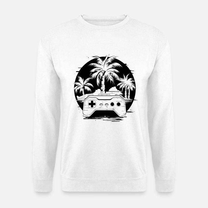 Gaming - Unisex Pullover - Weiß