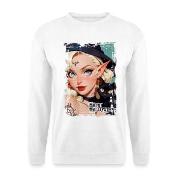 Joyeux halloween - Sweat-shirt Unisexe - blanc - Devant