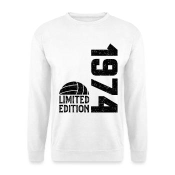 50. Jubiläum 1974 Limited Edition Volleyball - Unisex Pullover - Weiß - Vorne