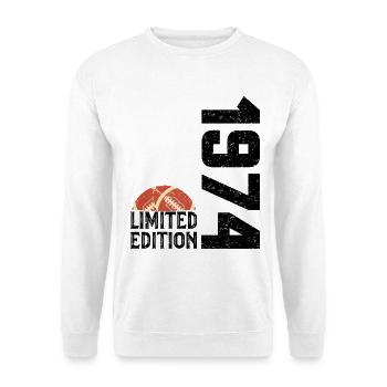 50th Anniversary 1974 Limited Edition Rugby - Unisex Sweatshirt - white - Front