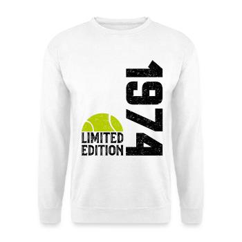 50. Jubiläum 1974 Limited Edition Tennis - Unisex Pullover - Weiß - Vorne