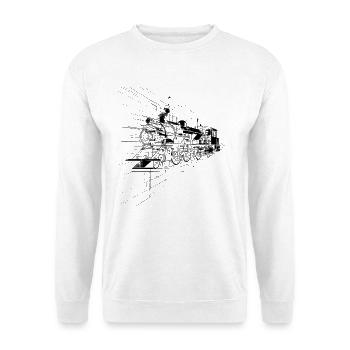 Locomotive Graphics - Unisex Sweatshirt - white - Front