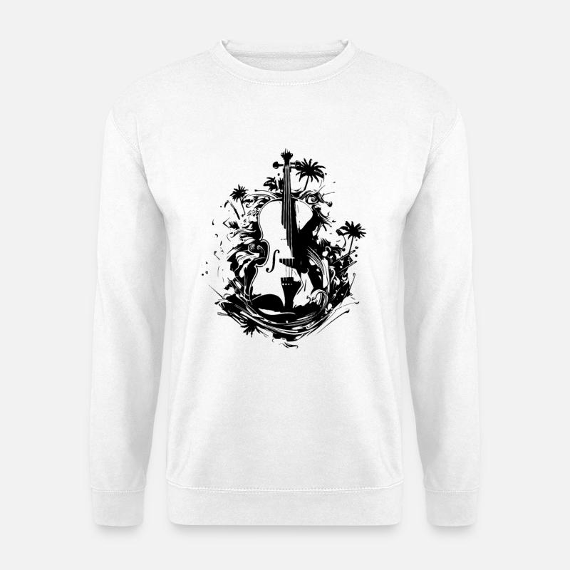 Violin - Unisex Sweatshirt - white