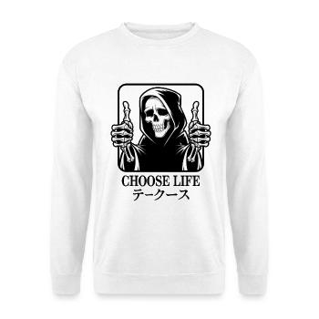 Choose Life - Unisex Sweatshirt - white - Front