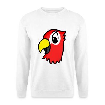 Parrot Head - Unisex Sweatshirt - white - Front