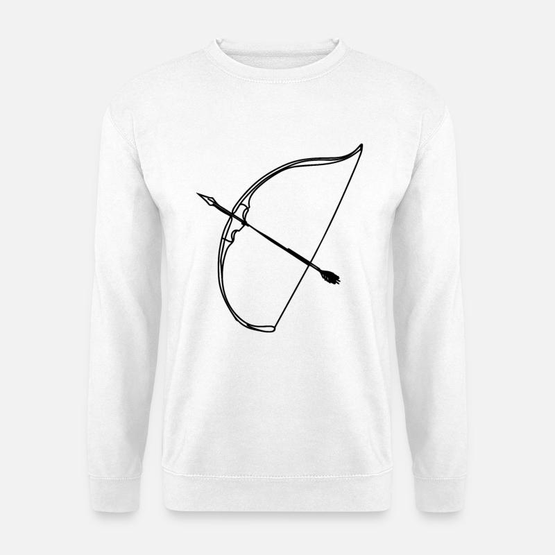 Bogensport - Unisex Pullover - Weiß