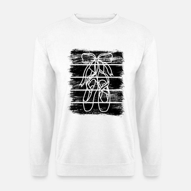 Ballettschuhe - Unisex Pullover - Weiß